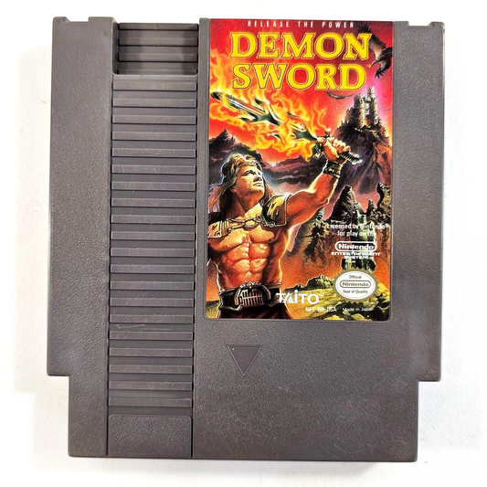 Demon Sword (Nintendo Entertainment System, 1988) Game Cartridge - Tested