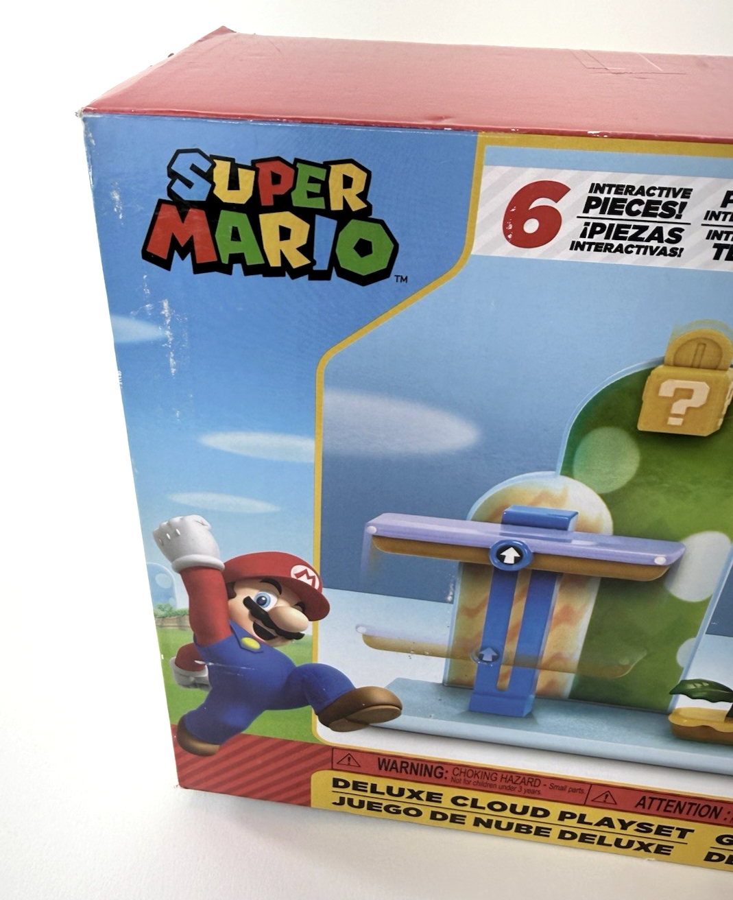 Jakks Pacific 2021 Super Mario Deluxe Cloud Playset - New, Factory Sealed