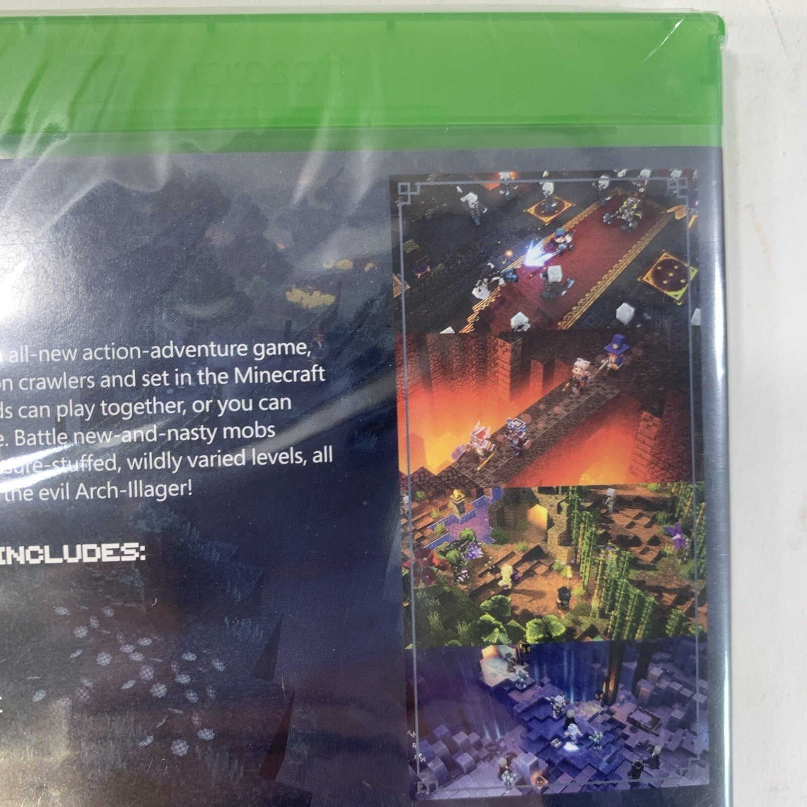 Minecraft Dungeons Hero Edition (Microsoft Xbox One, 2020) Factory Sealed/New