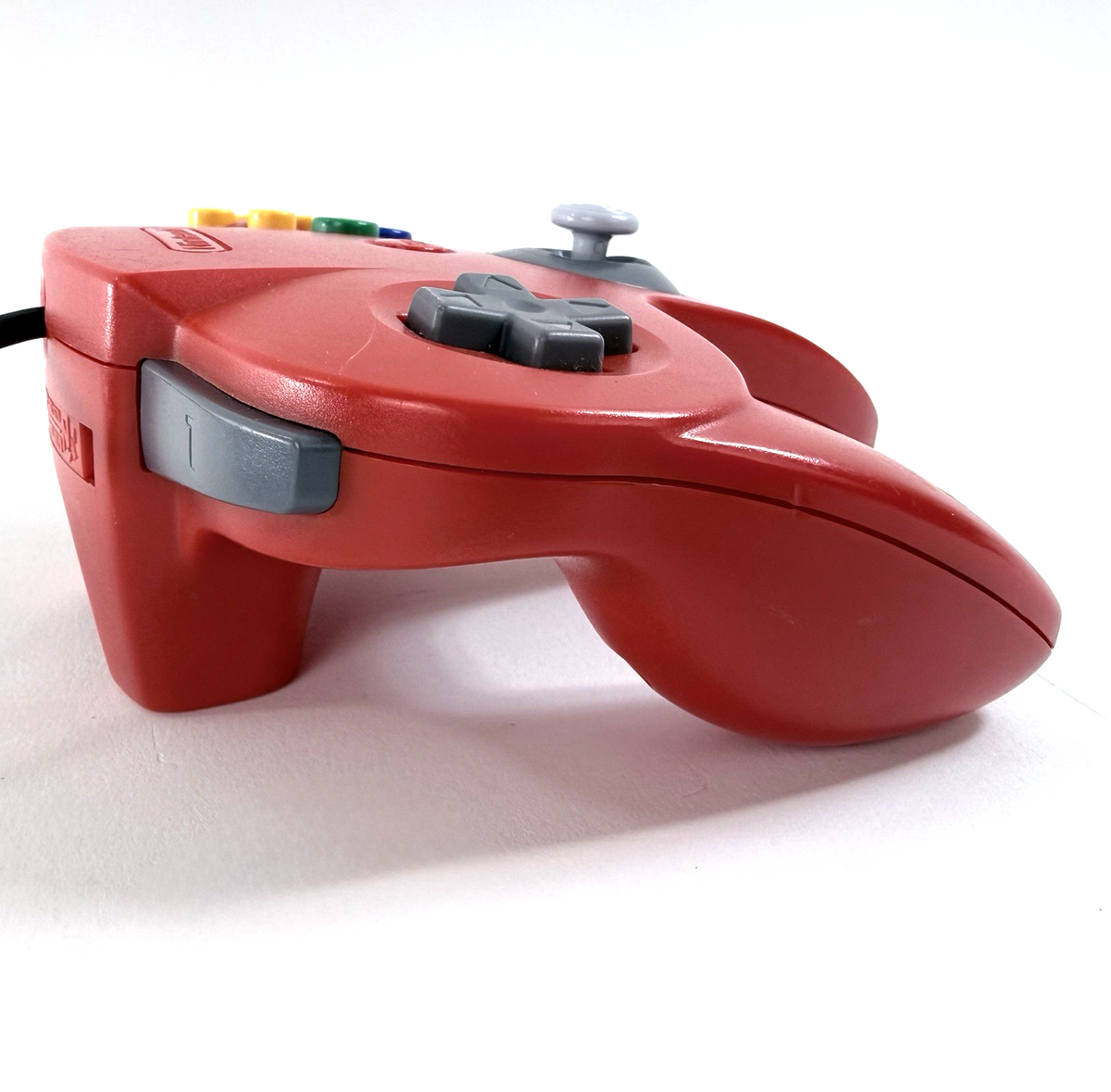 Nintendo 64 Original NUS-005 Solid Red Controller - Tested - Tight Stick
