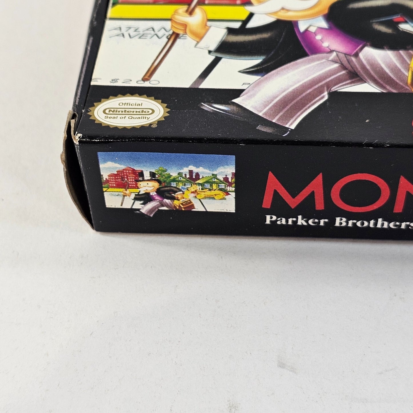 Monopoly (Super Nintendo | SNES, 1992) Box Manual and Insert