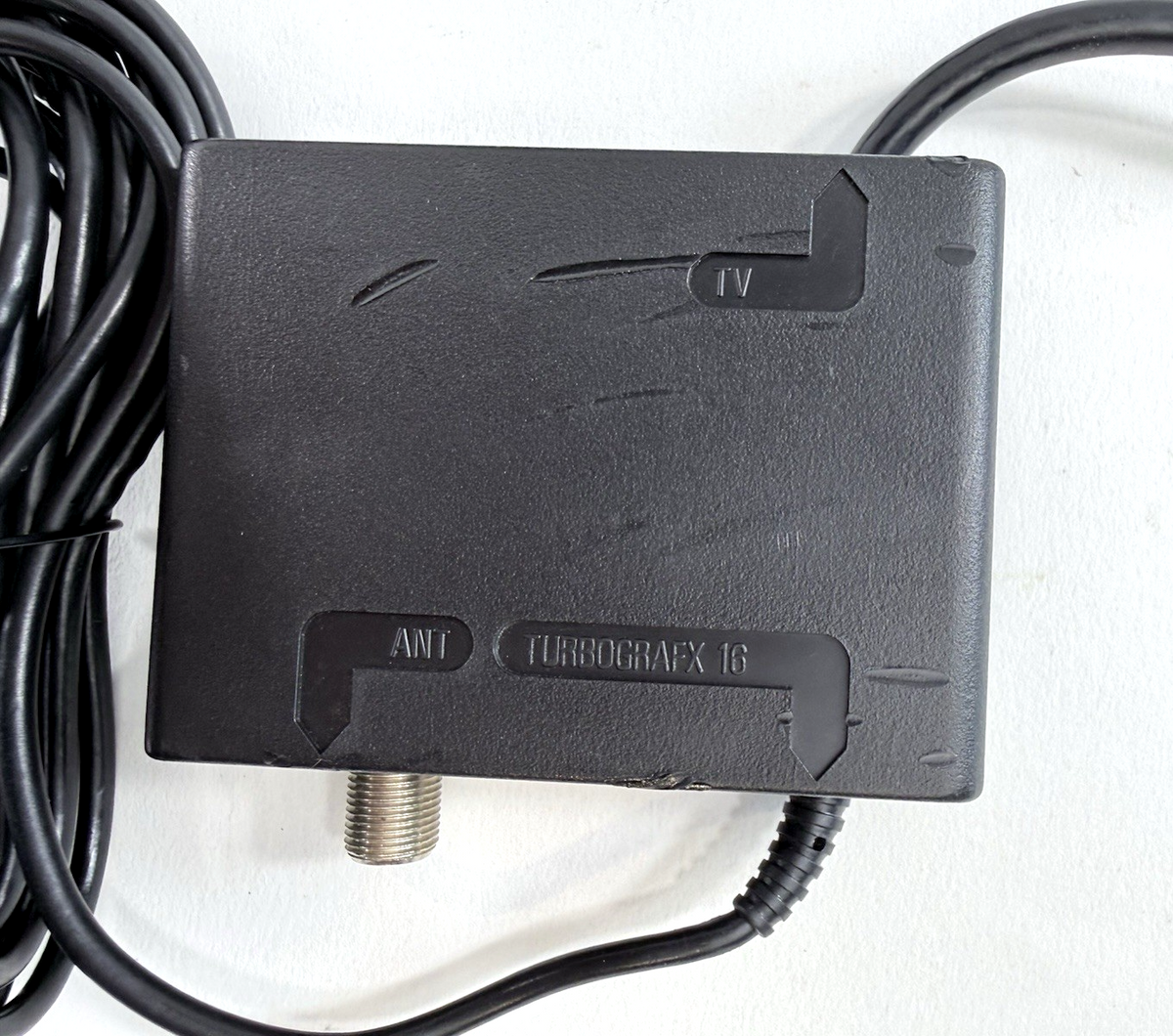 NEC TurboGrafx-16 HES-TGX-01 Console with TurboPad and Cables - Tested & Cleaned