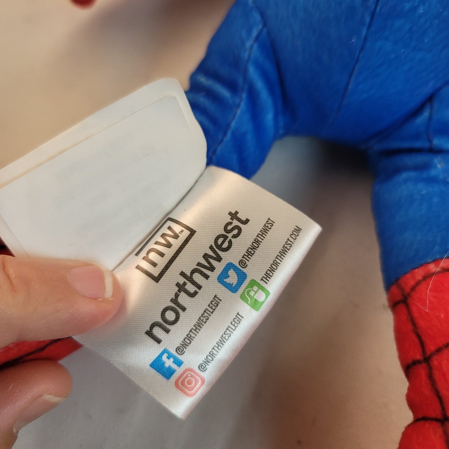 Marvel Spider-Man Plush , The Northwest Company 2021, 15in.