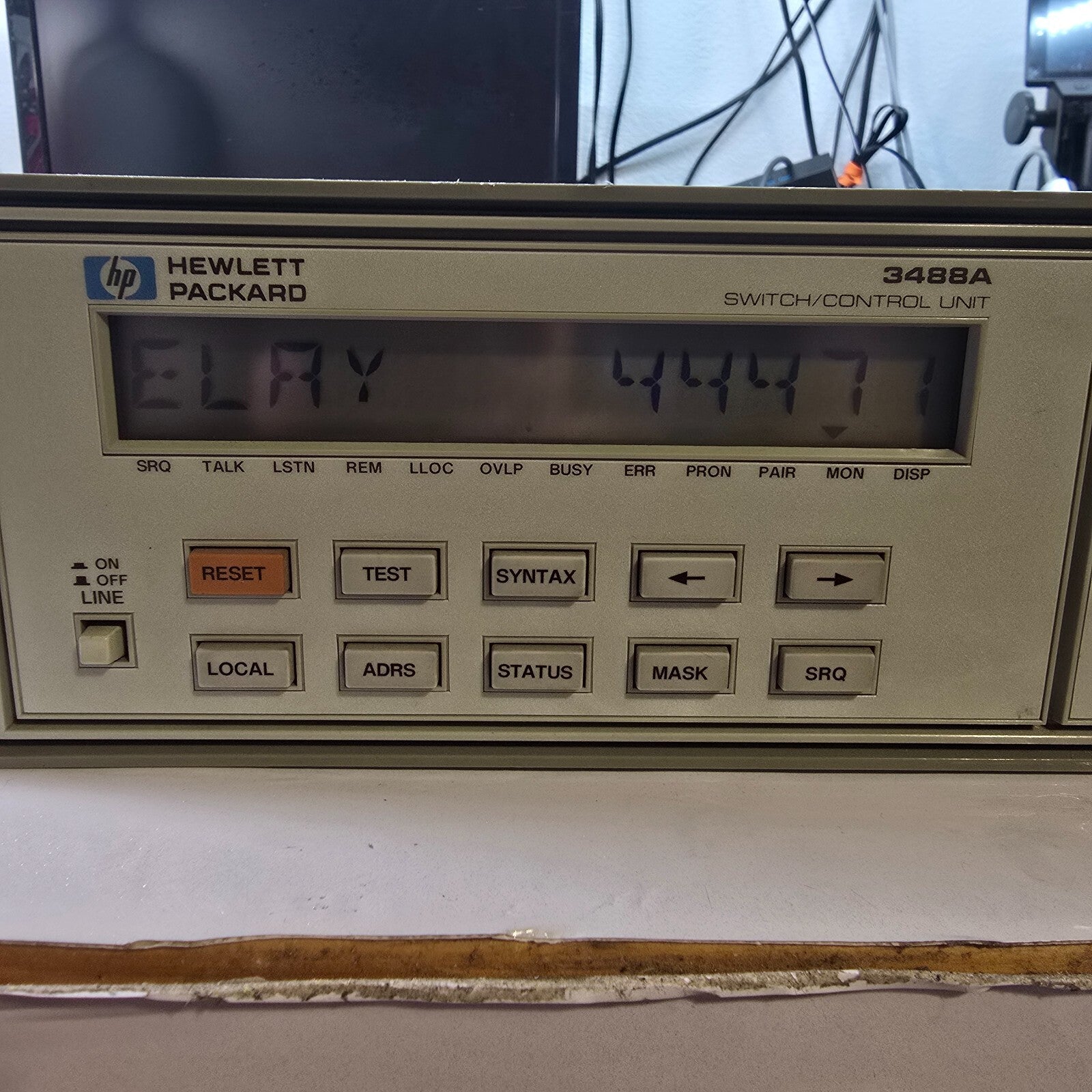 HP Agilent 44471A General Purpose Relay Module - Tested and Working (1488)