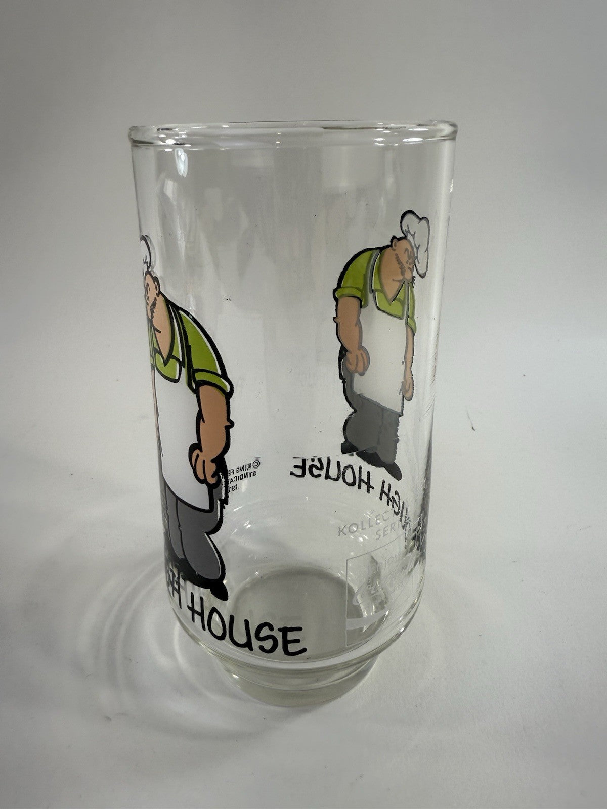 Vintage 1975 Rough House Coca-Cola Kollect-A-Set Series 6” Drinking Glass