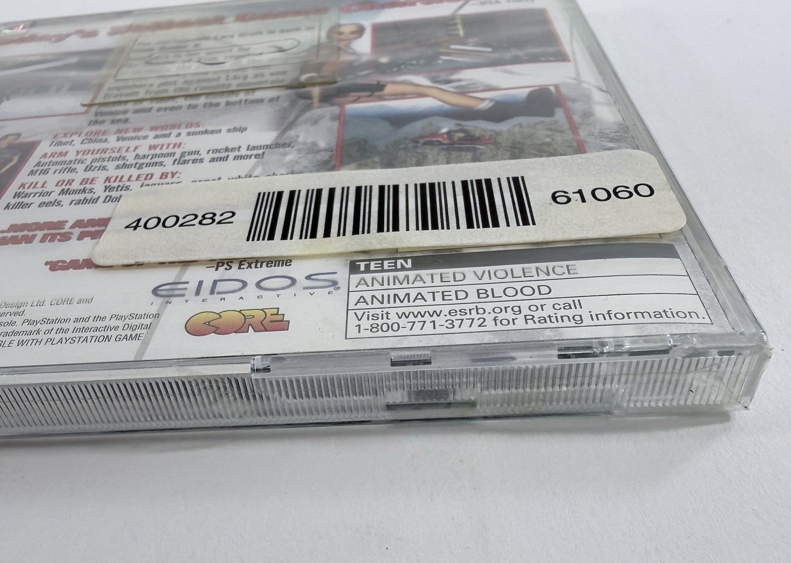 Tomb Raider 2 (Sony PlayStation, 1997) Factory Sealed - Some Wear - Read