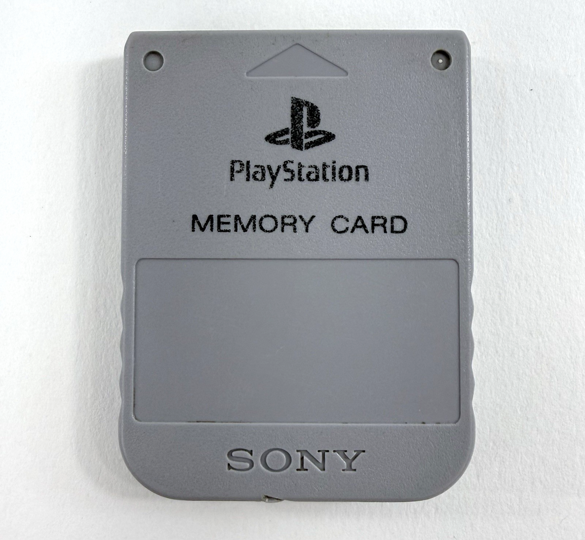 Sony PlayStation 1 SCPH-1020 Grey Memory Card - Tested and Working