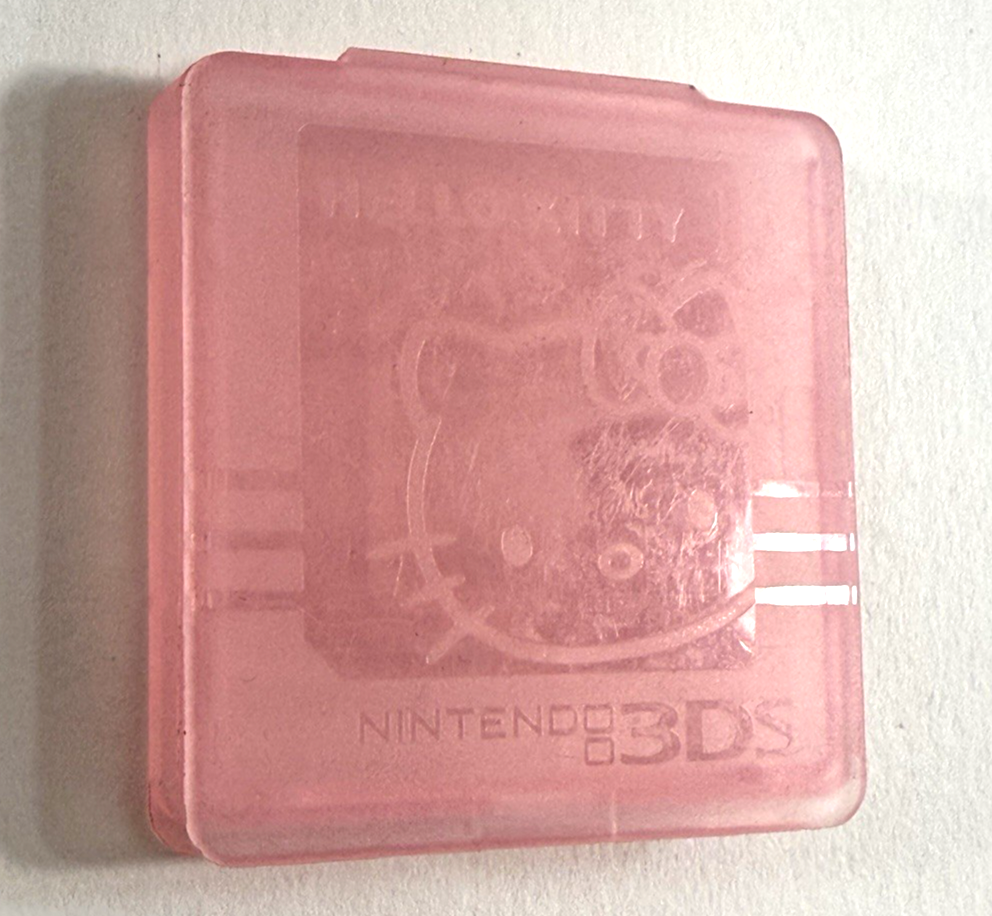 Hello Kitty Picnic w/ Sanrio Friends (Nintendo 3DS, 2012) Game Cartridge & Case