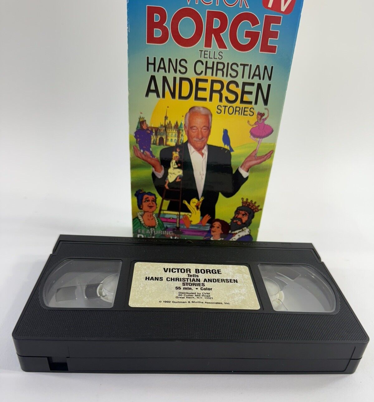 Victor Borge Tells Hans Christian Andersen Stories (VHS, 1992) Tested & Working