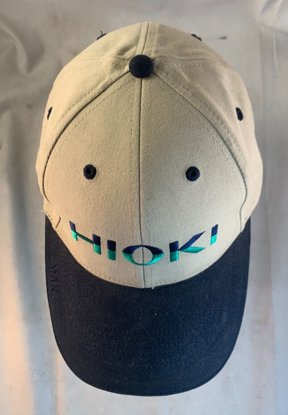 Vintage Hioki Snapback Hat Cap Triple Crown Cap