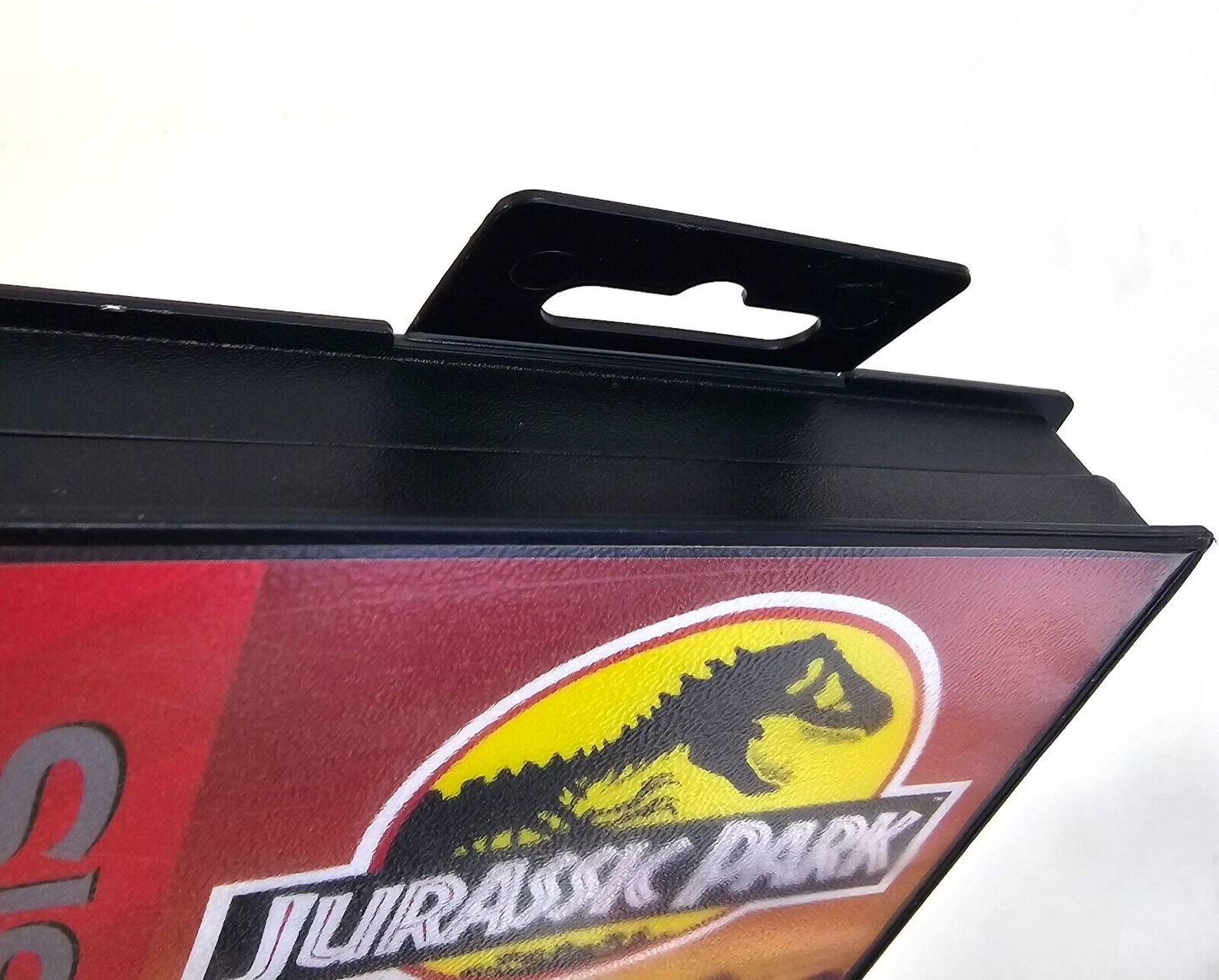 Jurassic Park (Sega Genesis, 1993) Game Manual and Case with Hangtab - Tested