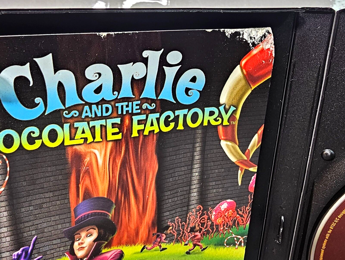 Charlie and the Chocolate Factory (PlayStation 2, 2005) Game Case Manual  Tested