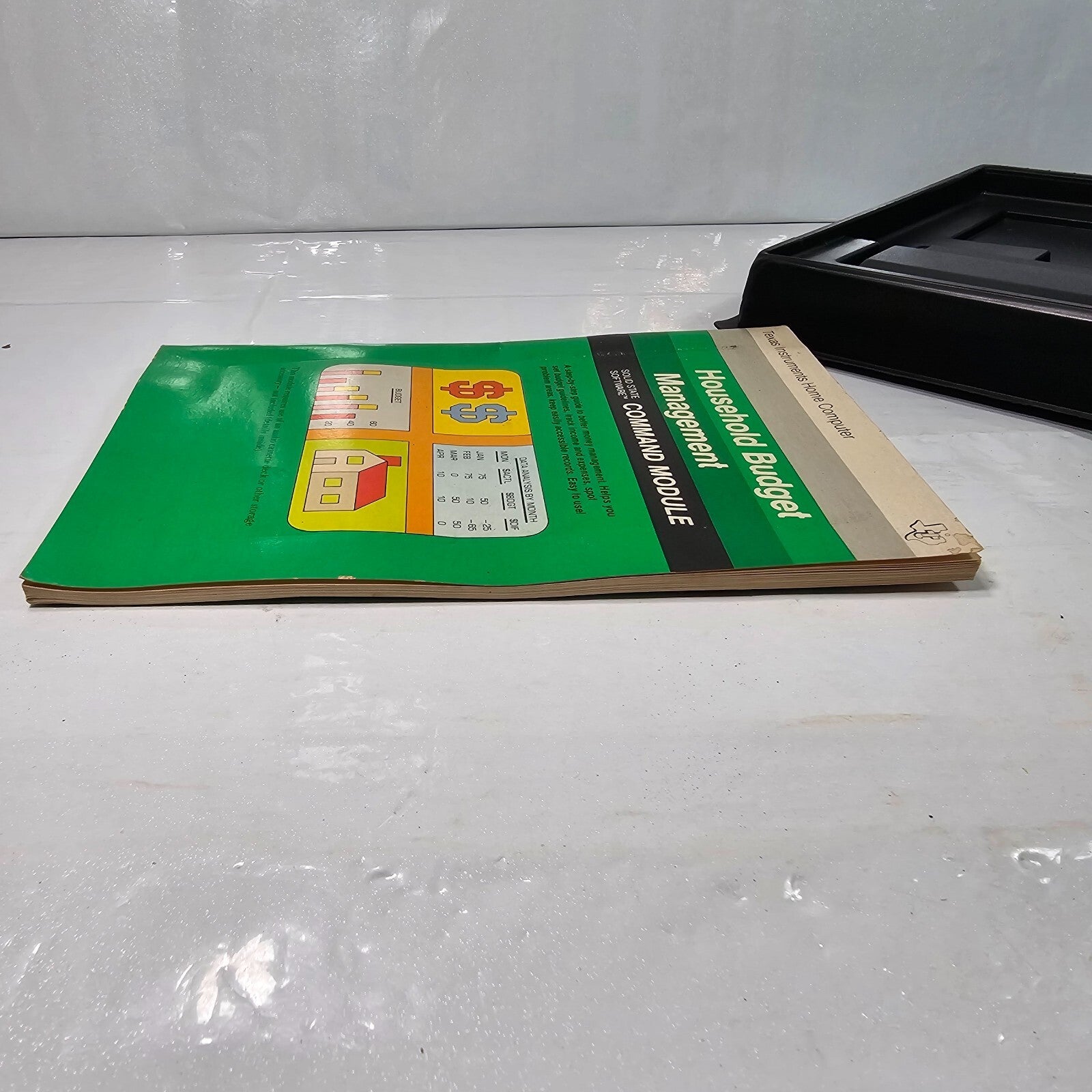 Household Budget Management (Texas Instruments TI99/4a, 1979) Cartridge & Manual