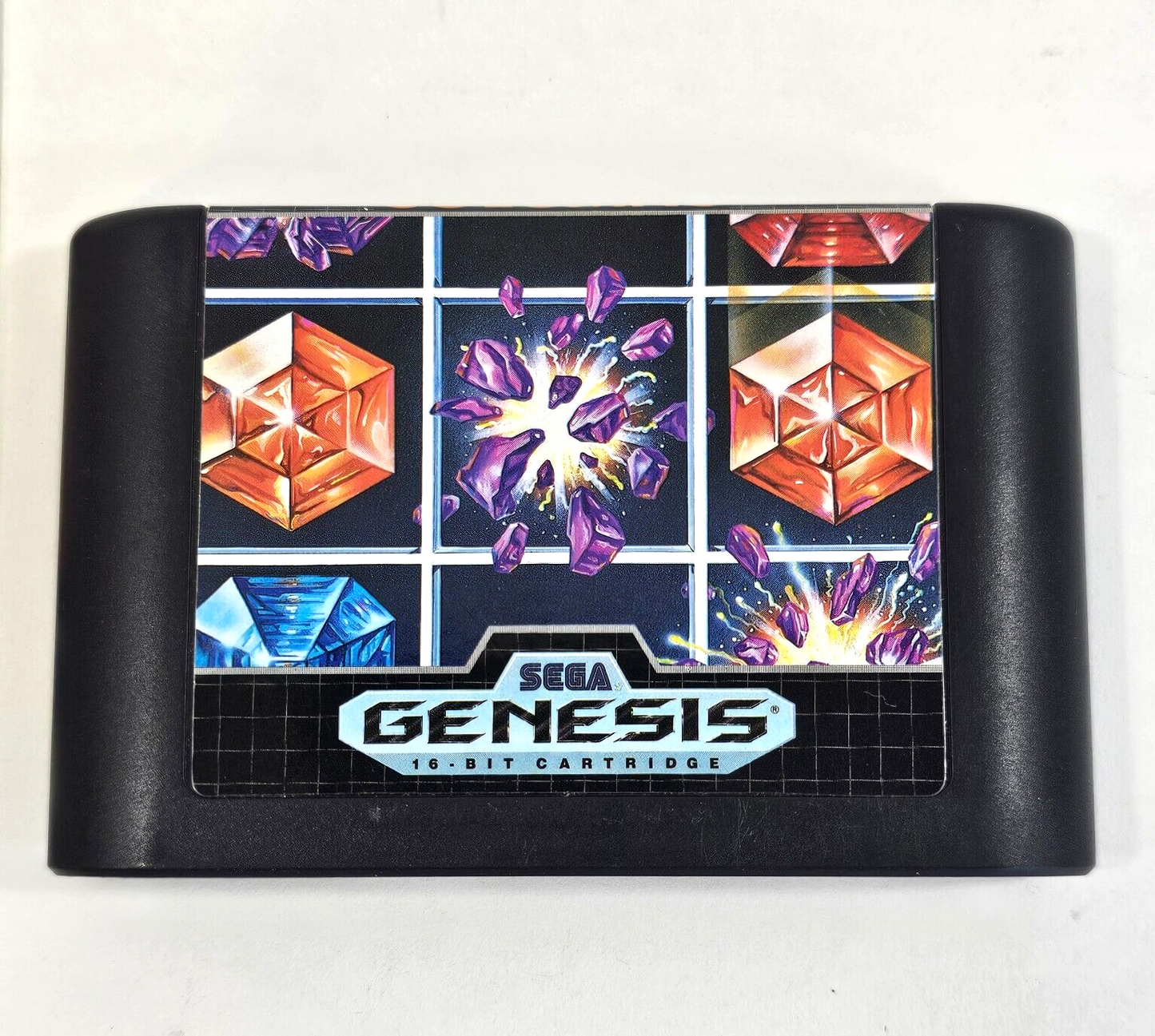 Columns (Sega Genesis, 1990) Game and Manual - Tested and Working