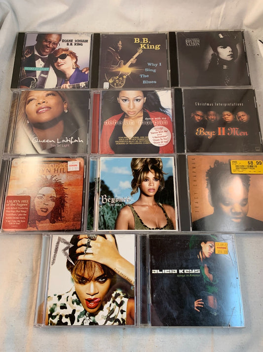 Beyoncé - B'day (CD R&B bundle) Rihanna, Queen Latifah, Boyz 2 Men,