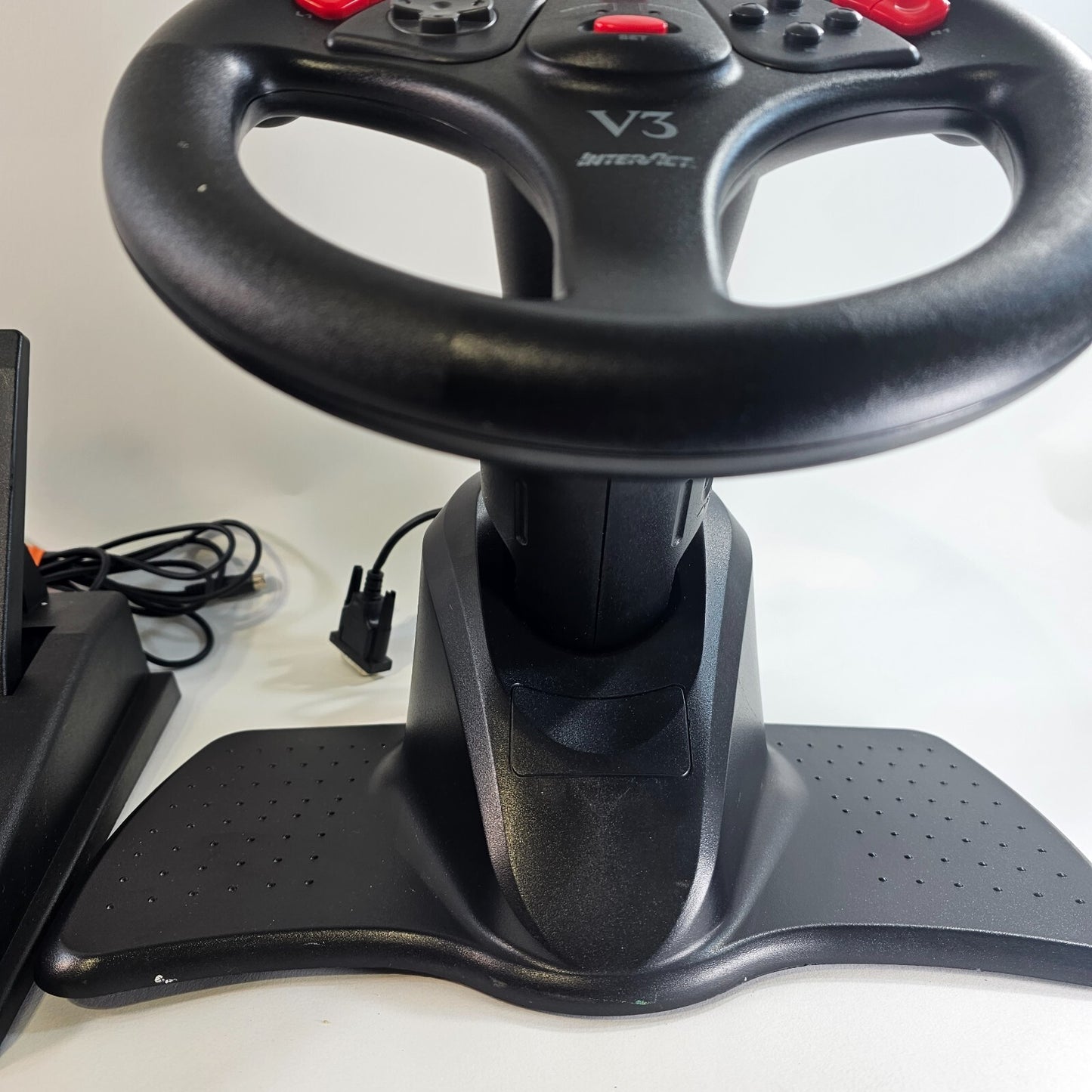 Interact V3 Racing Wheel & Pedals SV-280 With Adjustable Tilt  - PC Gaming