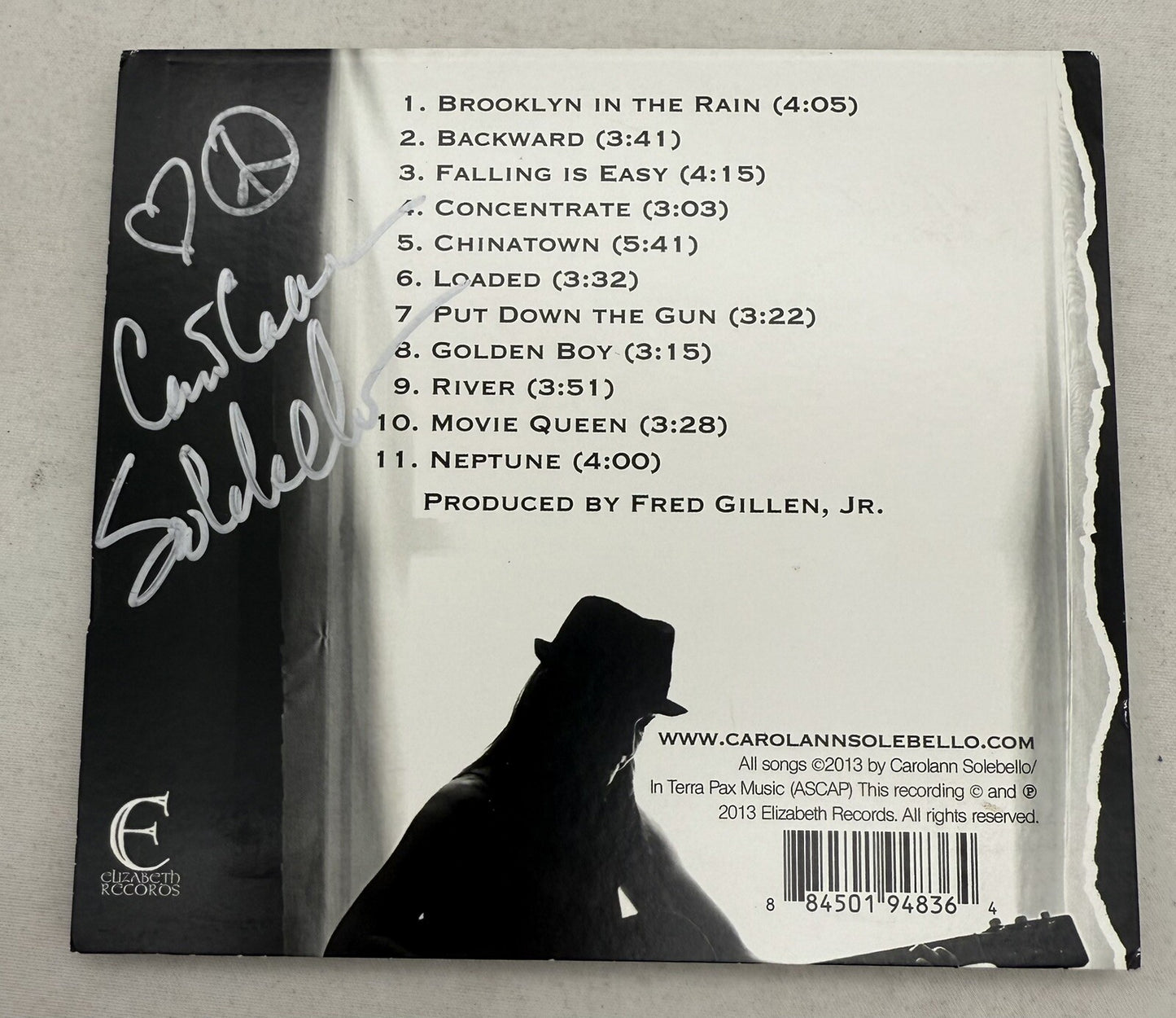 Steel and Salt by Carolann Solebello (CD, 2013) Signed