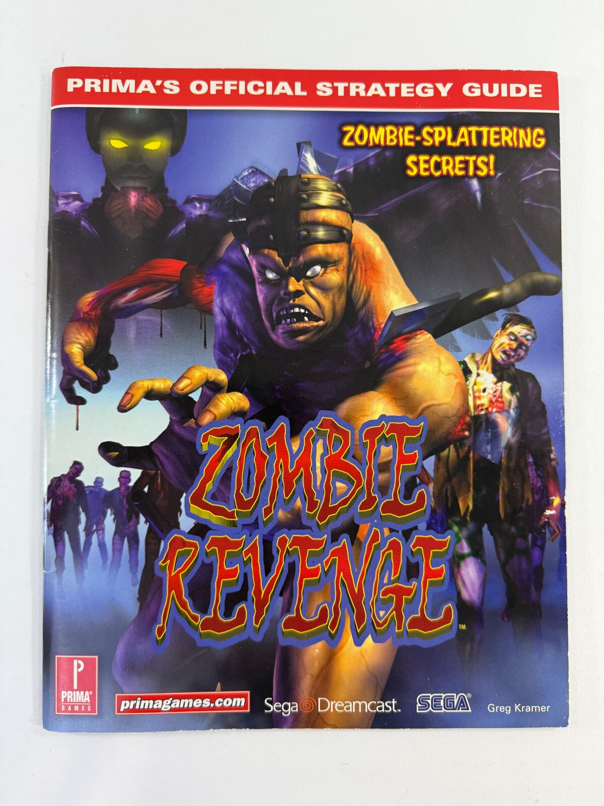Zombie Revenge Official Strategy Guide (Prima Games, 2000) for Sega Dreamcast
