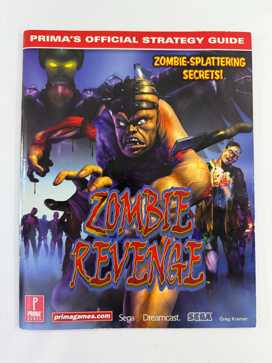 Zombie Revenge Official Strategy Guide (Prima Games, 2000) for Sega Dreamcast