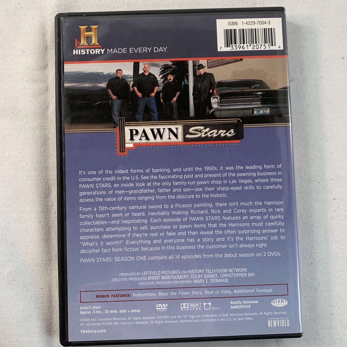 Pawn Stars: Season 1 (DVD, 2009)  Tested and Working