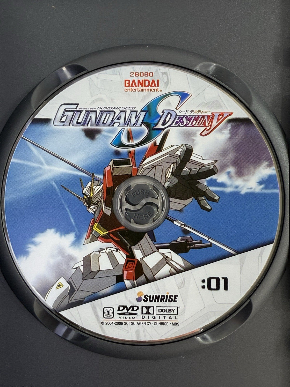 Mobile Suit Gundam SEED Destiny Vol. 1 2 3 (DVD Bundle, 2006) - Tested & Working