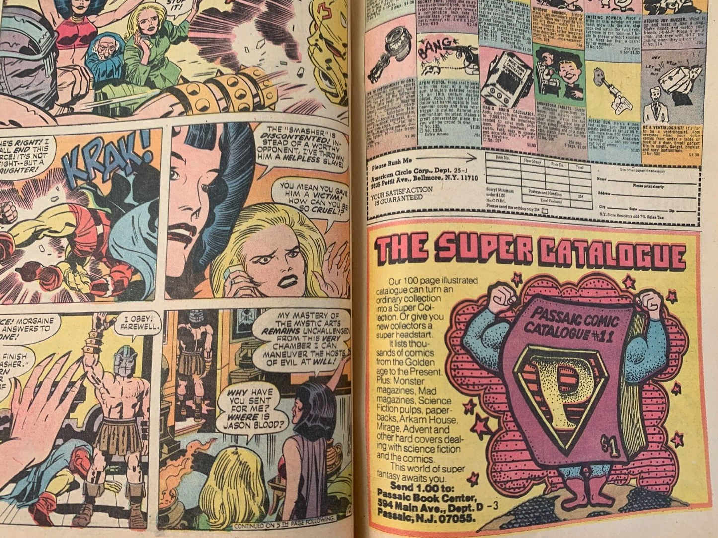 The Demon #16 (Jan 1974, DC Comics) Mid Grade Horror Comic