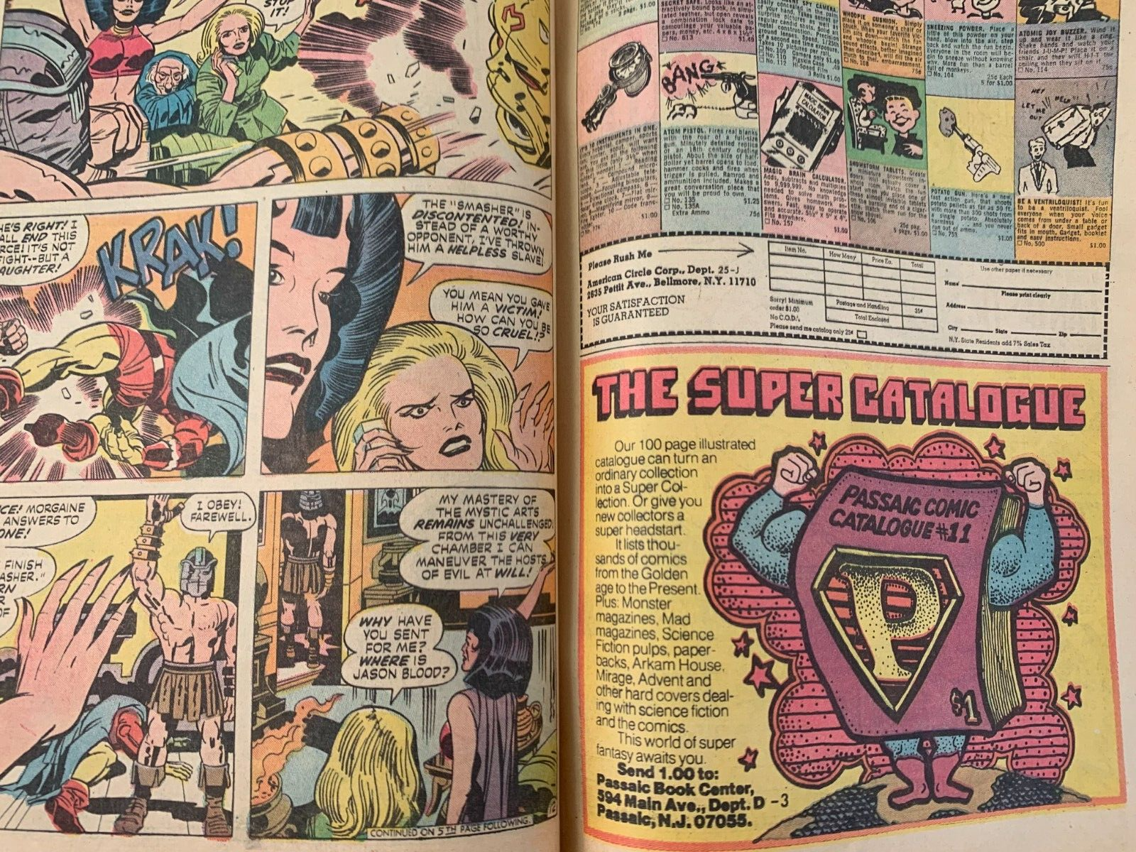 The Demon #16 (Jan 1974, DC Comics) Mid Grade Horror Comic