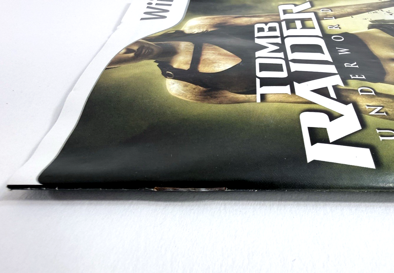 Tomb Raider: Underworld (Nintendo Wii, 2008) Game Case Manual - Tested - Read
