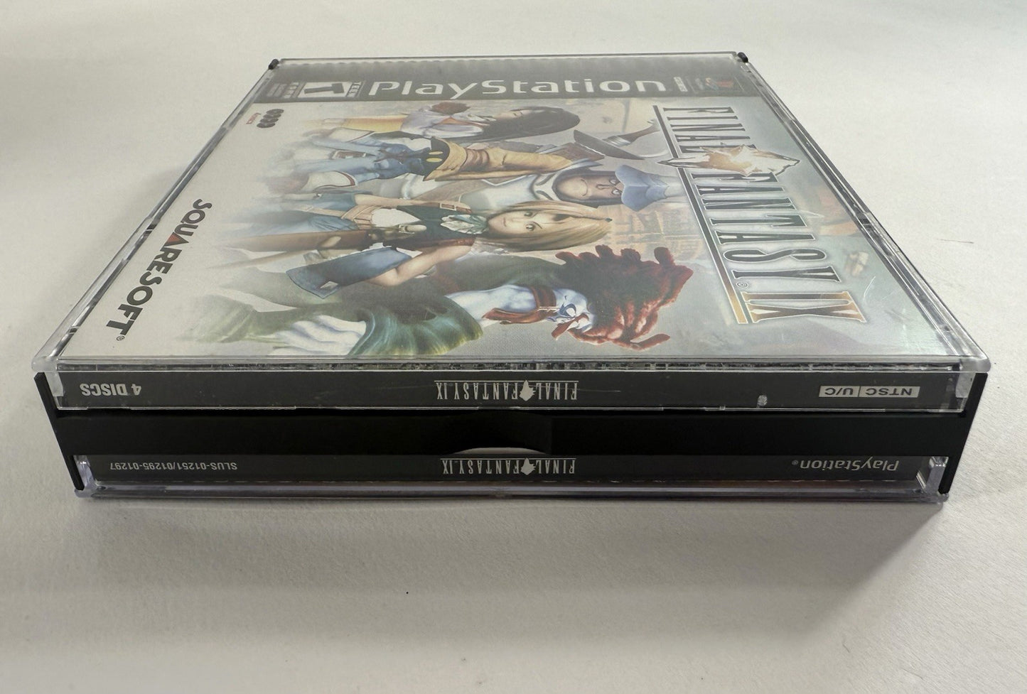 Final Fantasy IX (Sony PlayStation, 2000) Discs Case Manual Insert - Tested