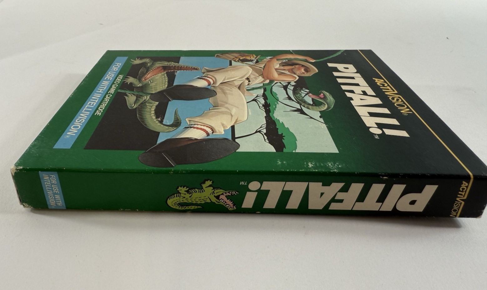 Pitfall (Intellivision, 1982) Game Box Manual Overlays - Tested And Working