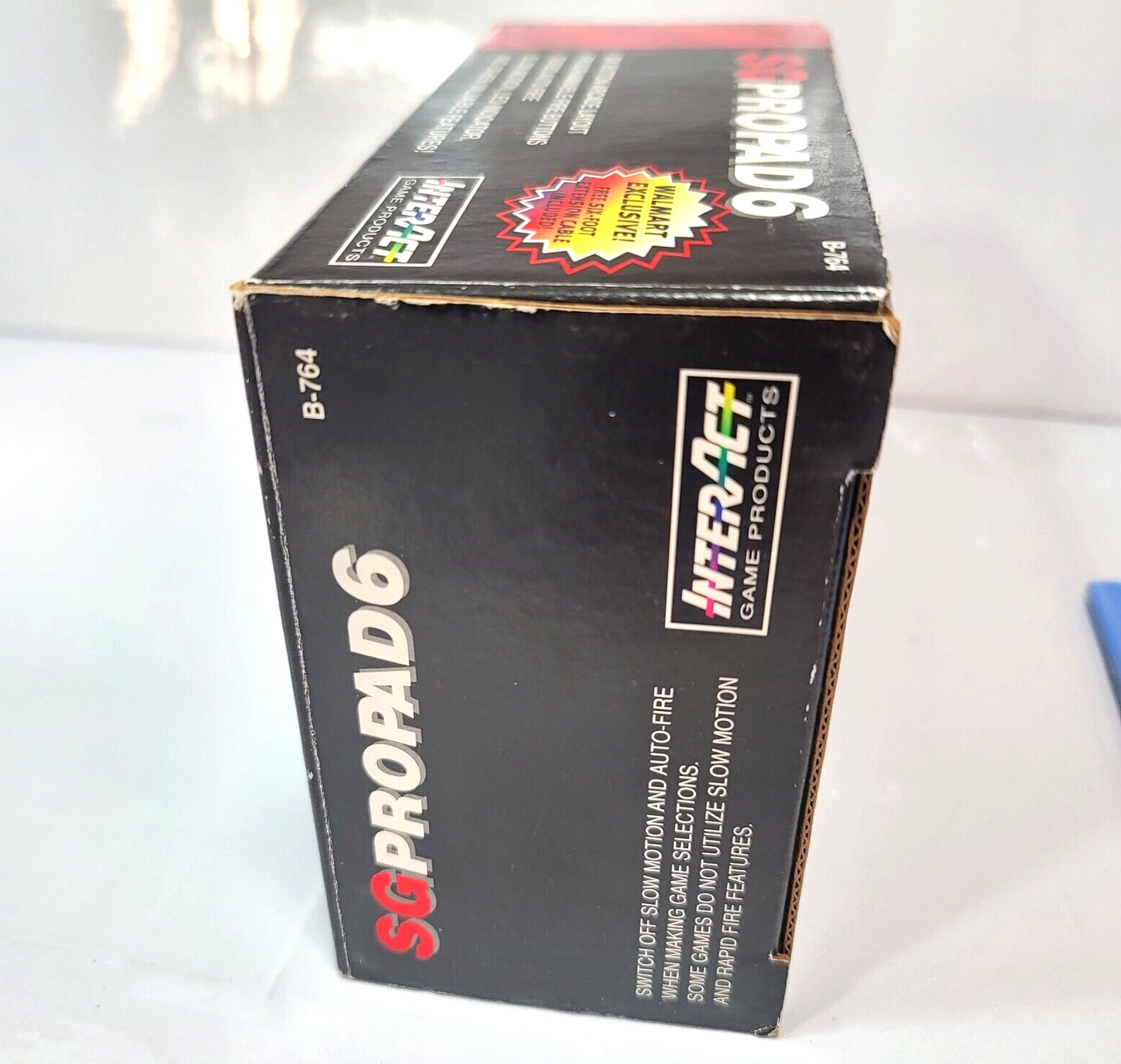 Interact SG ProPad 6 Sega Genesis Controller with Box, Manual, and Registration