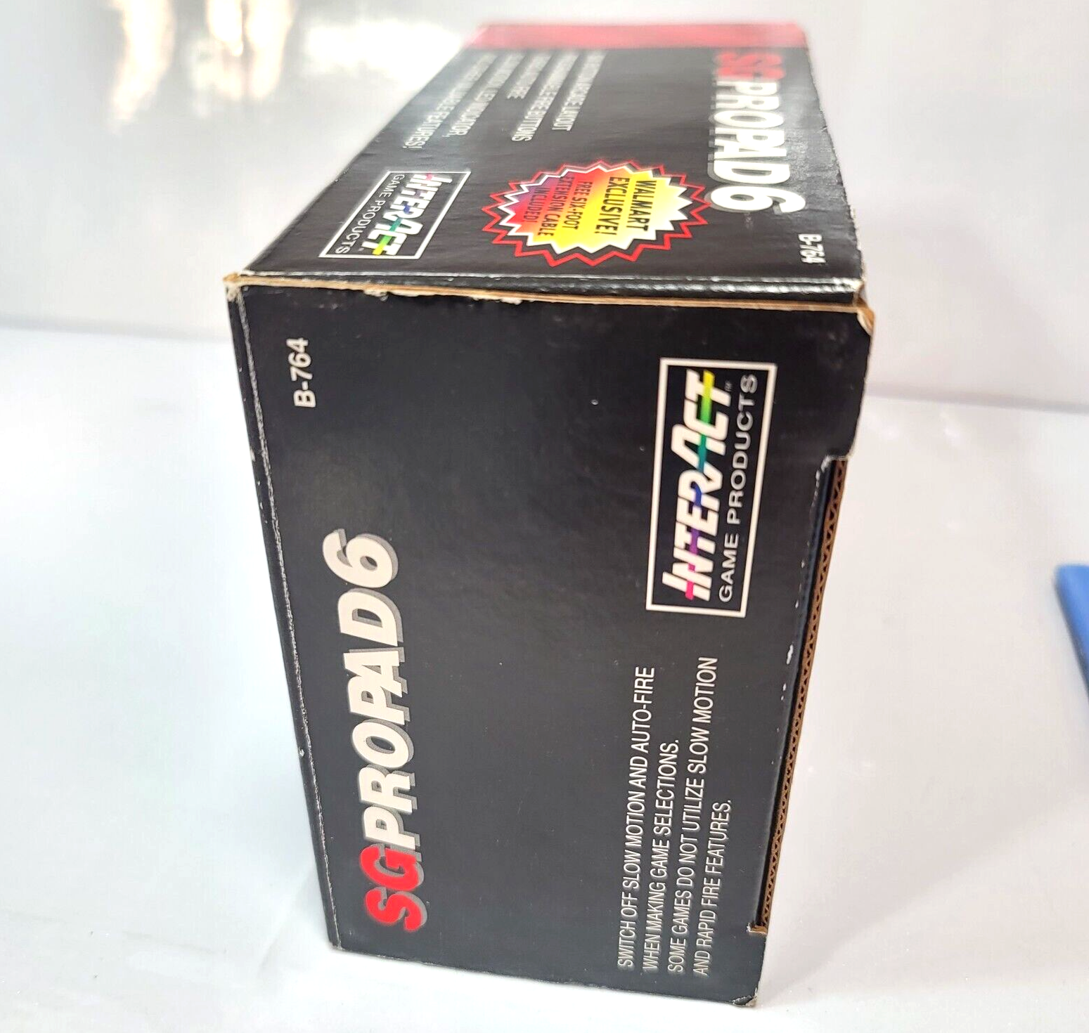 Interact SG ProPad 6 Sega Genesis Controller with Box, Manual, and Registration