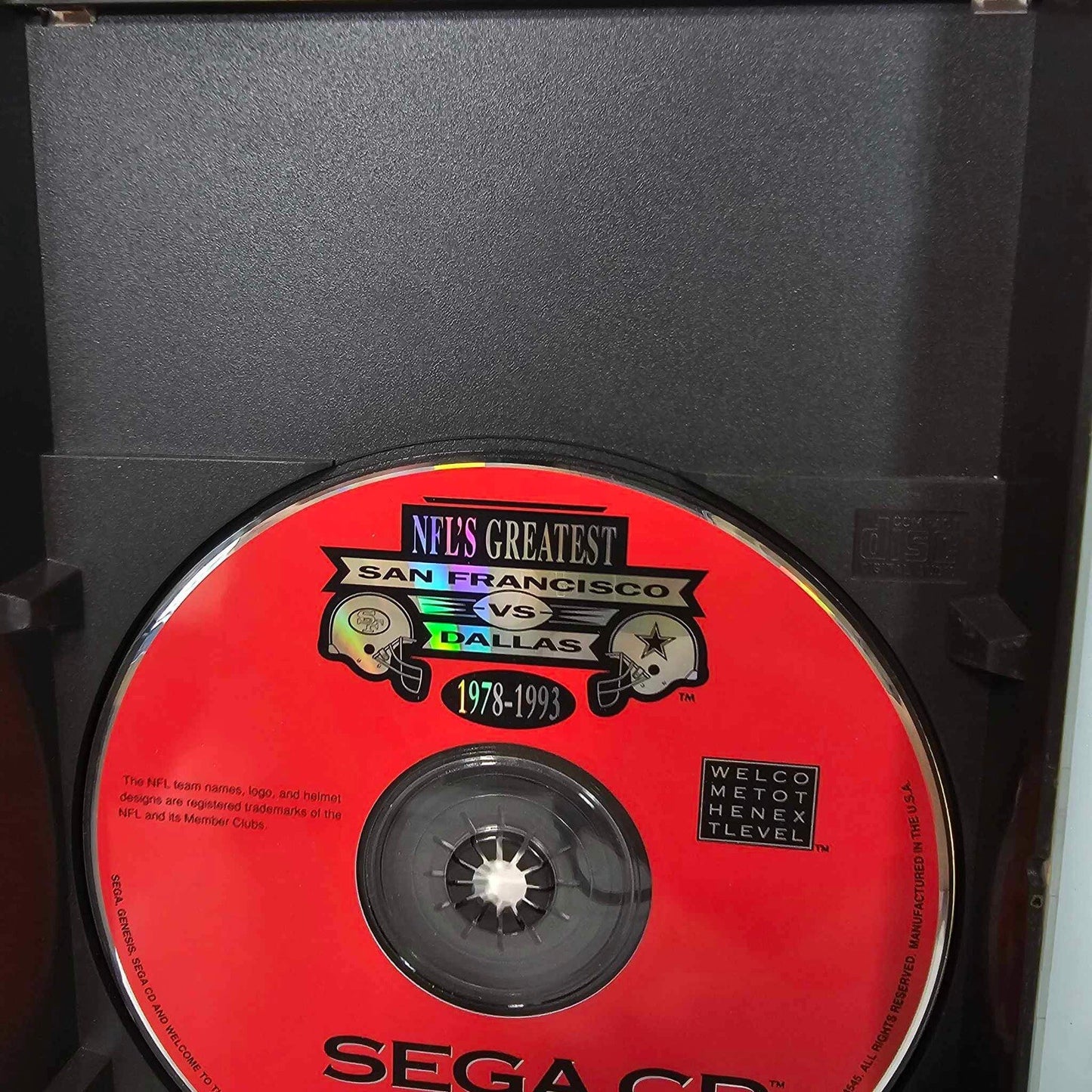 NFL's Greatest: San Francisco vs. Dallas 1978-1993 (Sega CD, 1993)