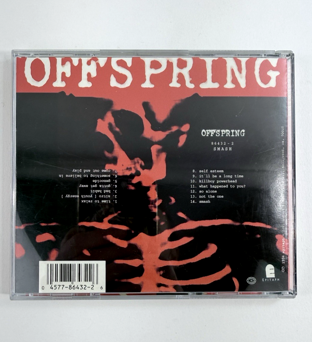Smash by The Offspring (CD, 1994, Epitaph) Original Release - Tested and Working