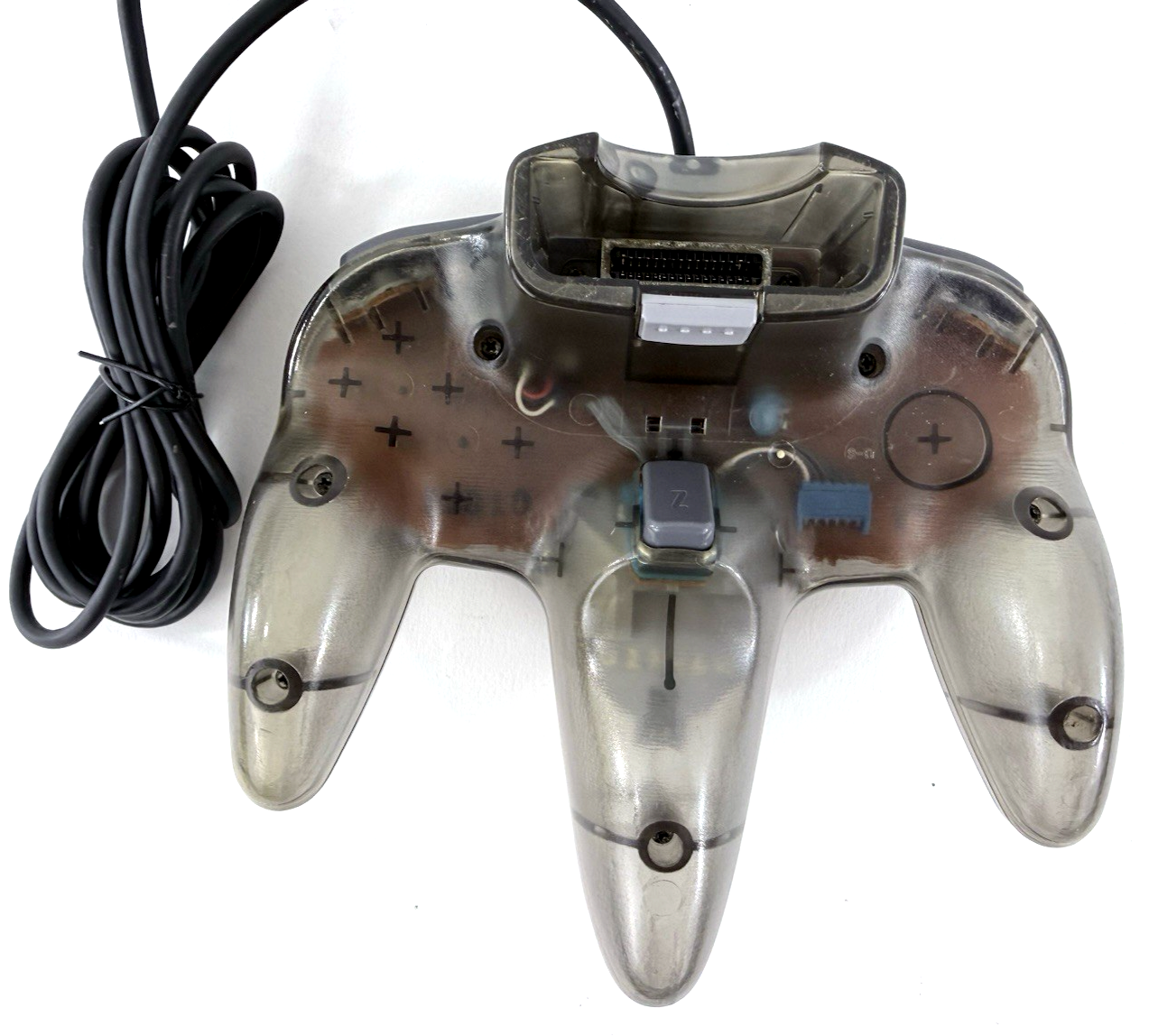 Nintendo 64 Funtastic Smoke Grey NUS-005 Controller - Tested and Working