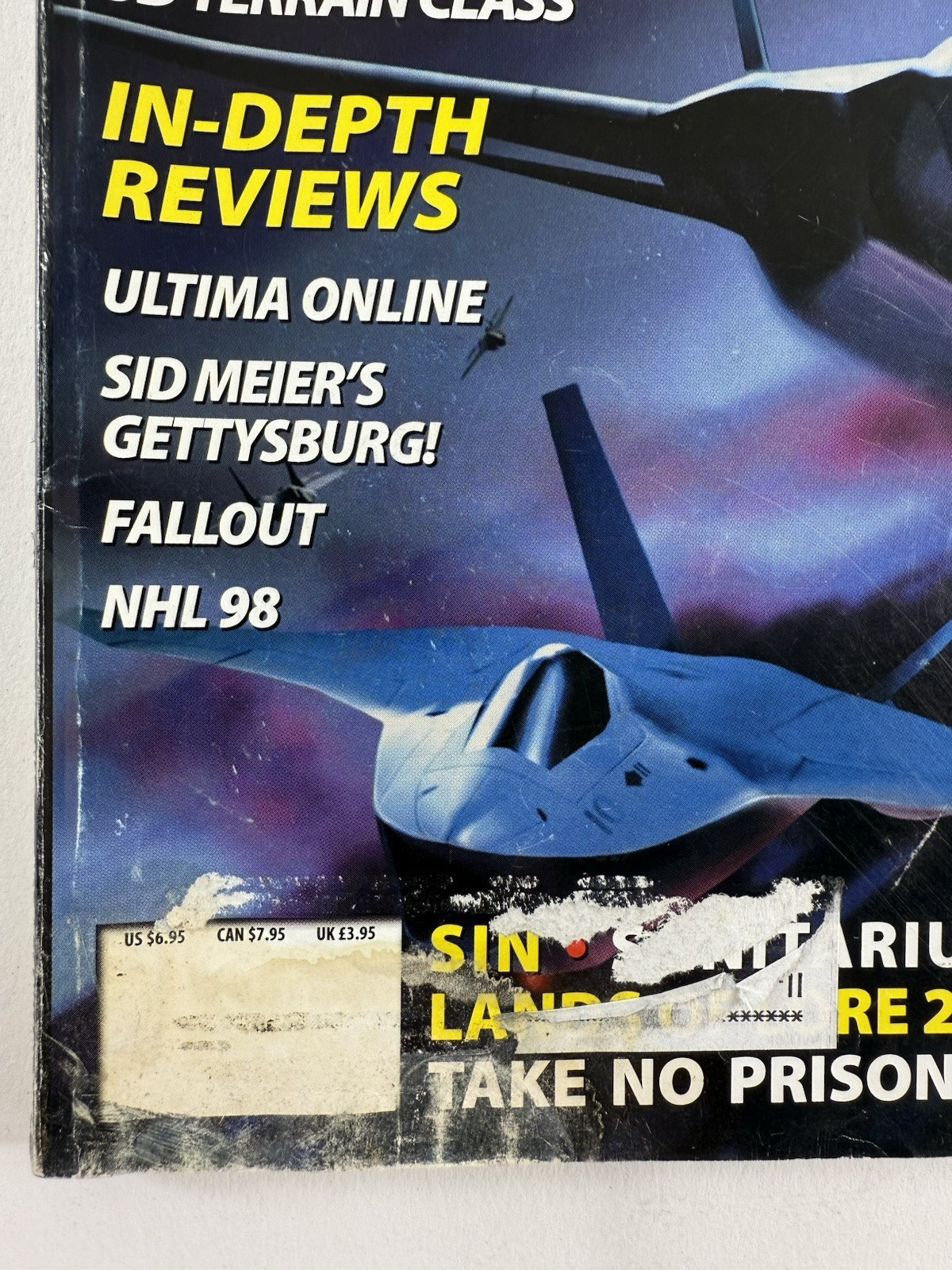 Computer Games Strategy Plus Magazine No. 86 January 1998 Joint Strike Fighter