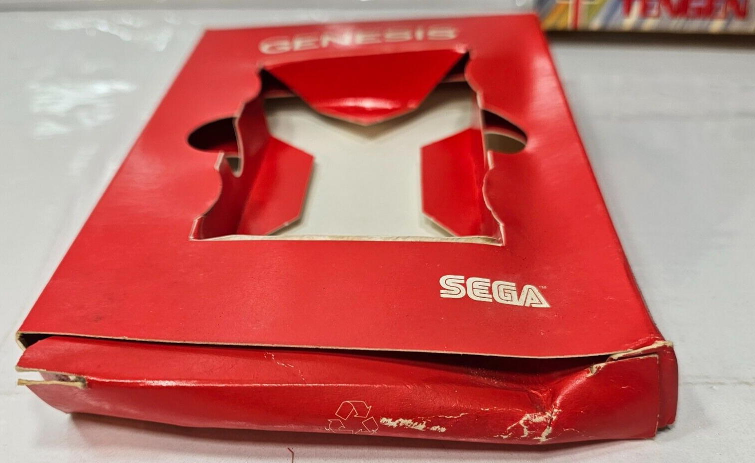 Hard Drivin' (Sega Genesis, 1991) - Game Case Manual Registration Card - Tested