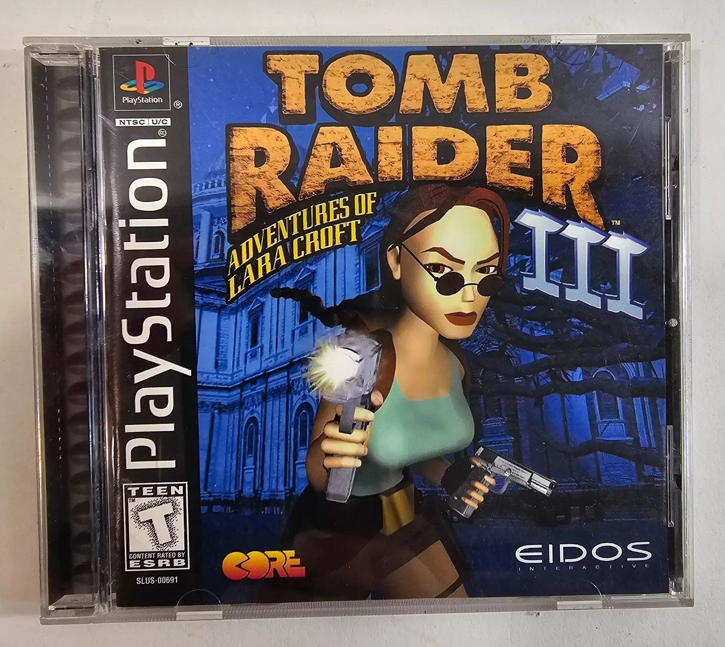 Tomb Raider III: Adventures of Lara Croft (Sony PlayStation 1, 1998) Complete