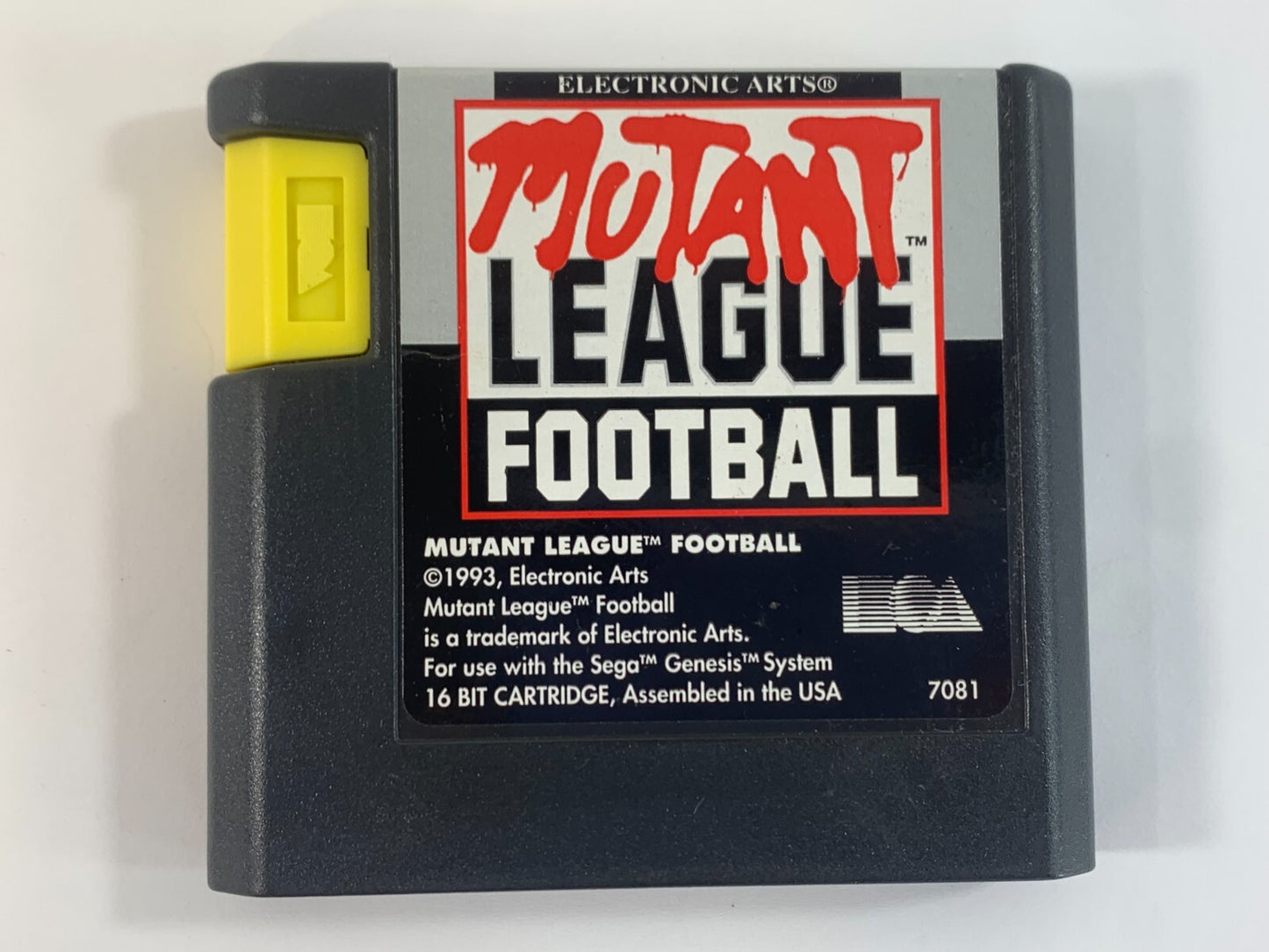 Mutant League Football (Sega Genesis, 1993) Game Cartridge - Tested