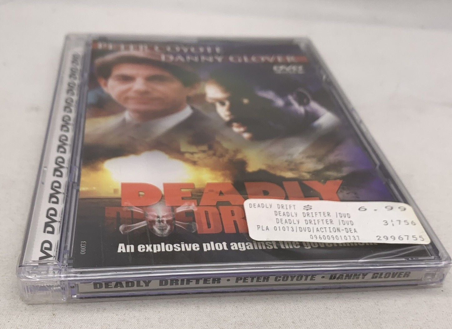 Deadly Drifter (DVD, Jewel Case, 2000) New, Factory Sealed