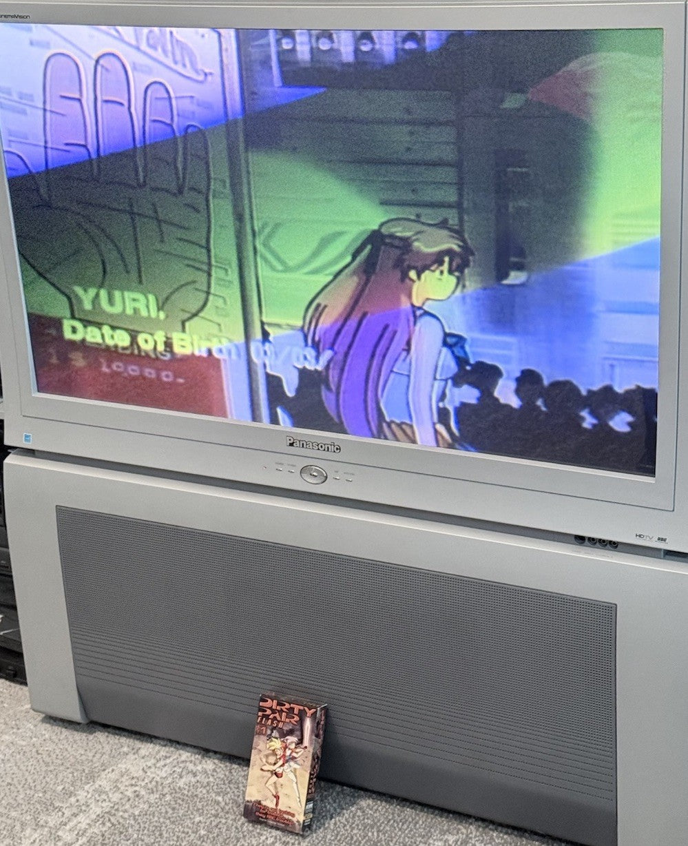 Dirty Pair Flash: Act 1 (VHS, 1998) English Dubbed - Tested and Working