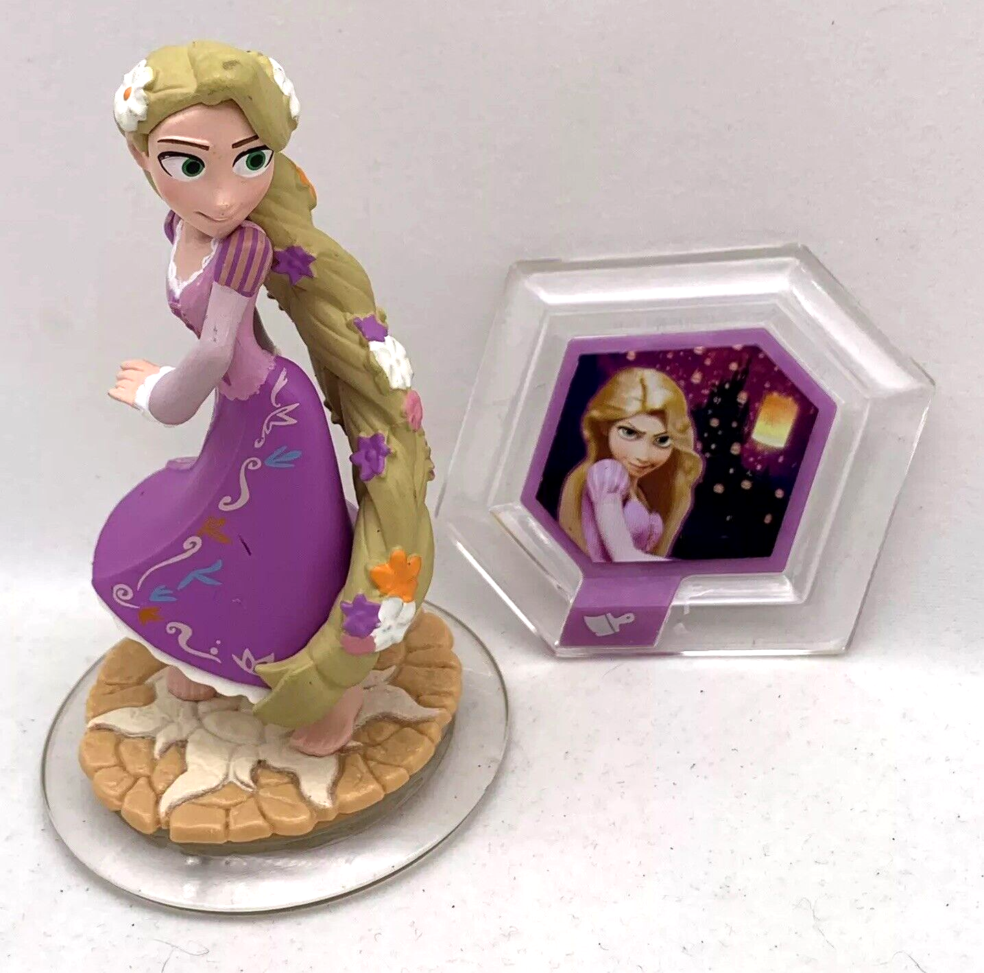 Disney Infinity 1.0 Tangled Princess Rapunzel Figure and Customization Disc
