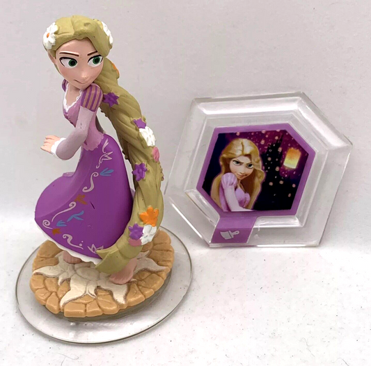 Disney Infinity 1.0 Tangled Princess Rapunzel Figure and Customization Disc