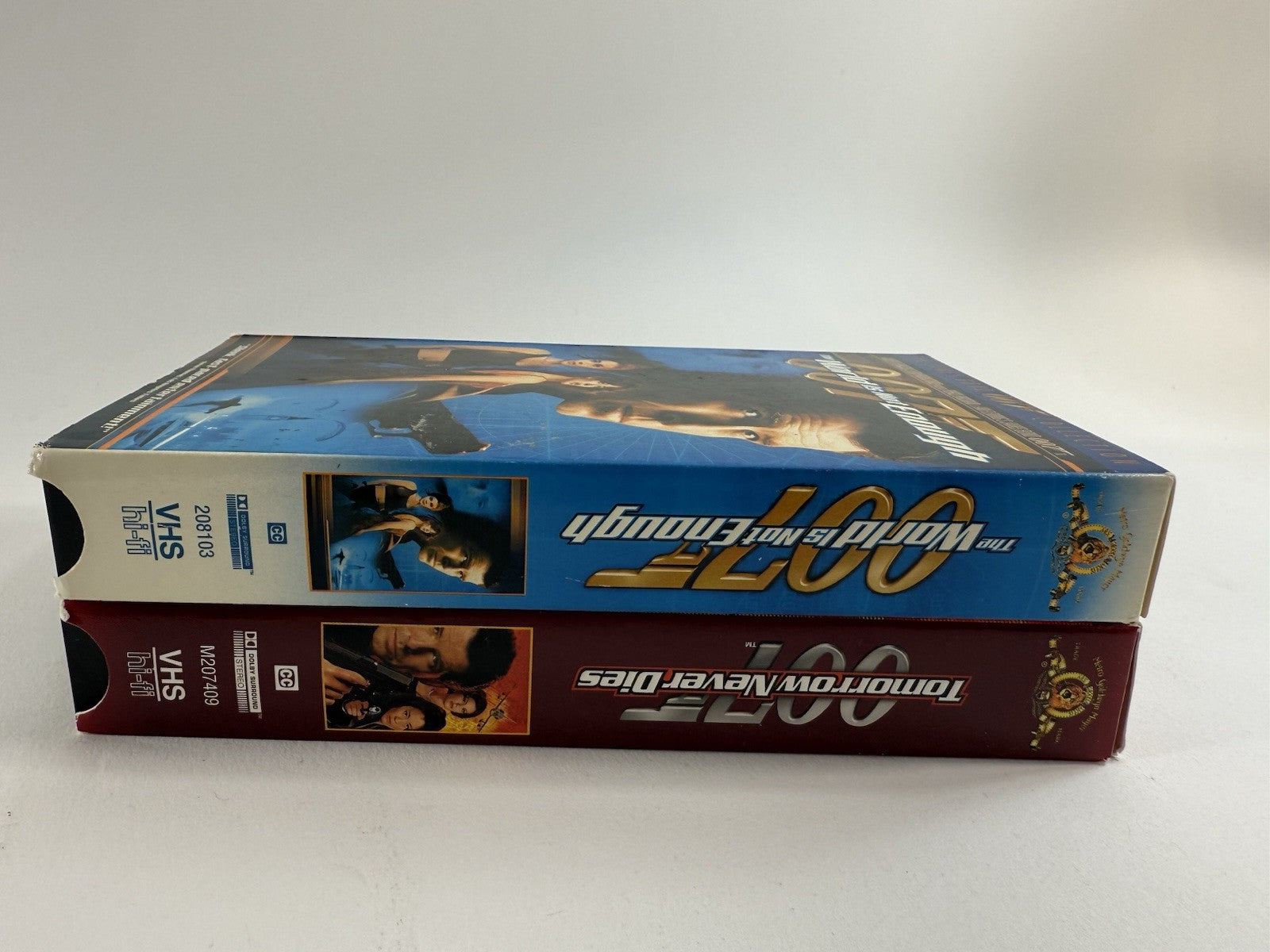 Tomorrow Never Dies (VHS Bundle) The World Is Not Enough - Pierce Brosnan 007