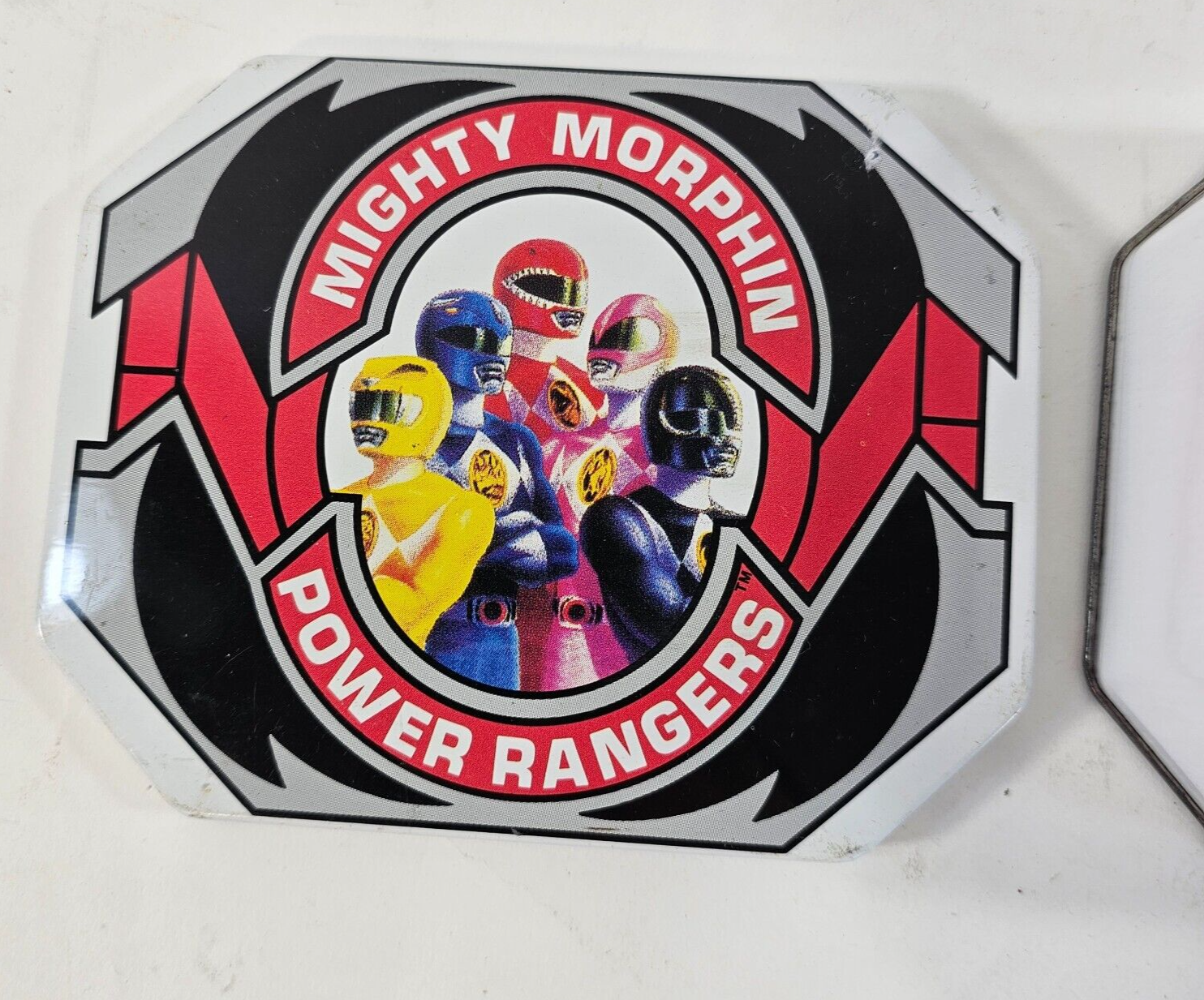 Saban 1994 Mighty Morphin' Power Rangers Red Ranger Watch and Collector Tin