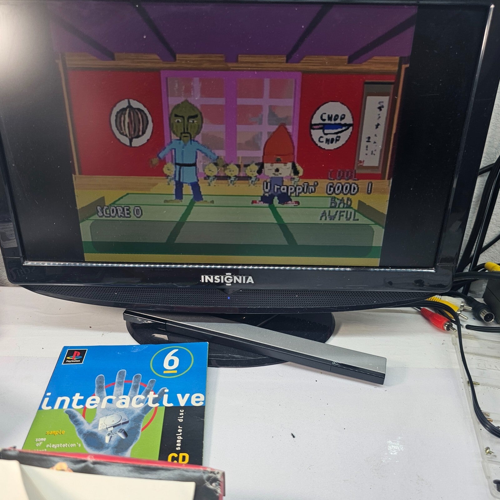 Interactive CD Sampler Disc 6 (PlayStation 1, 1998) Disc and Sleeve - Tested