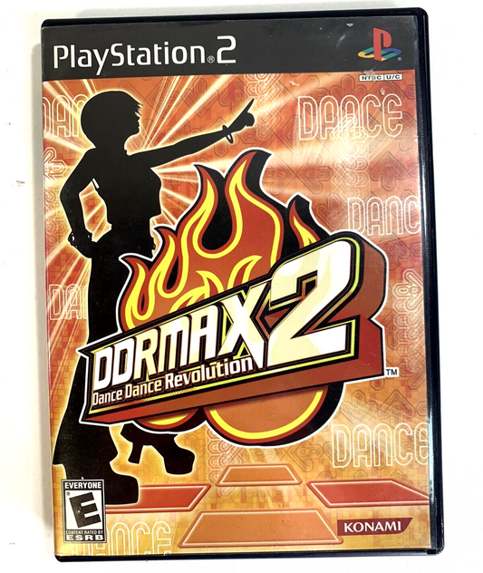 DDRMAX2: Dance Dance Revolution (Sony PlayStation 2, 2003) Game Case Manual
