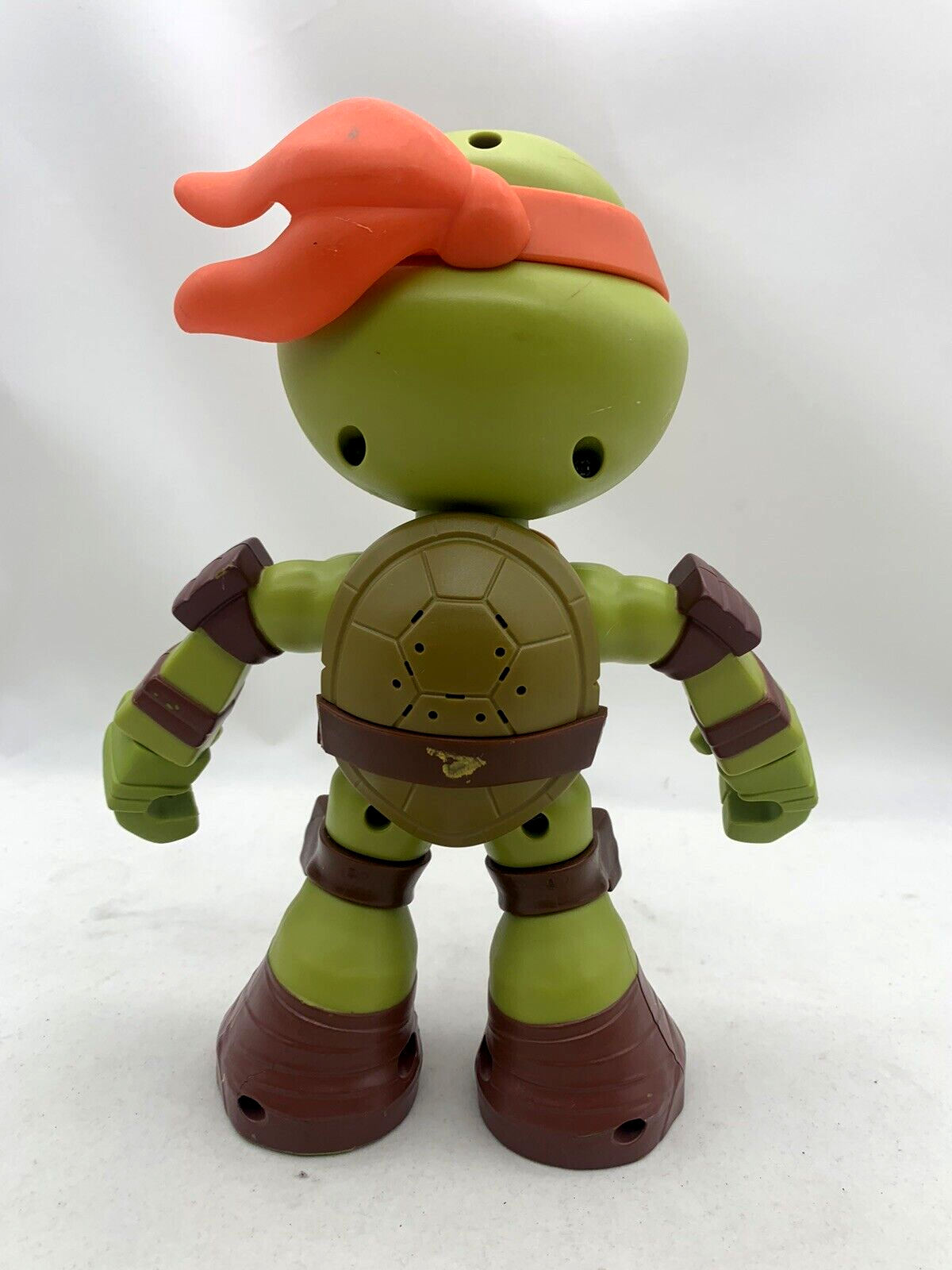 Viacom 2015 Teenage Mutant Ninja Turtles 9”Michelangelo Squeeze Em Action Figure