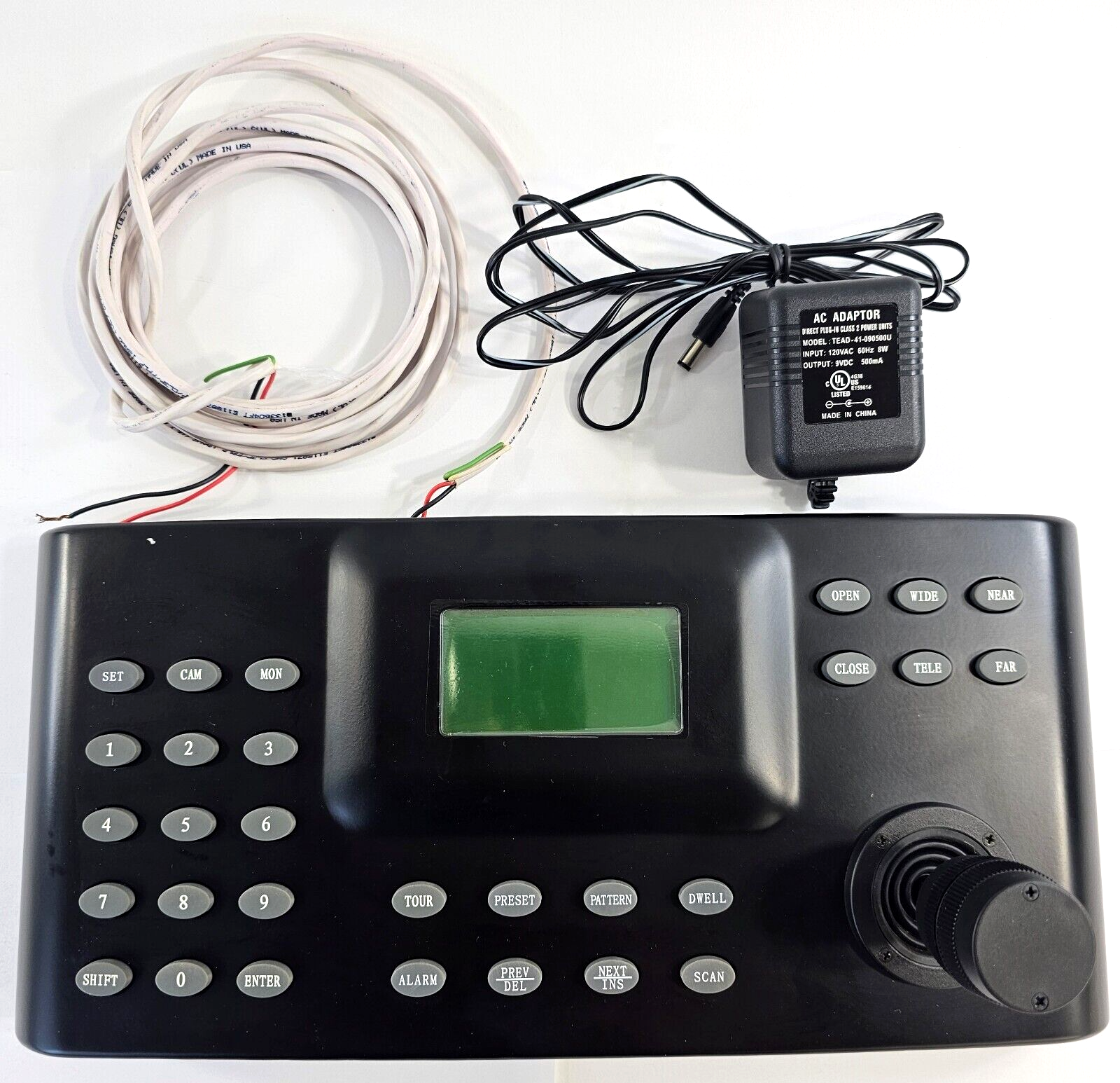 i3 DVR International i3-JKC-KB03M Surveillance Joystick Keyboard in Box - Tested
