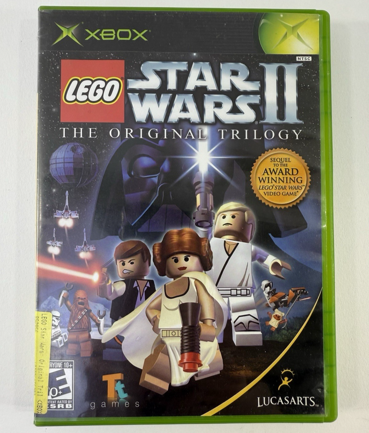 LEGO Star Wars II: The Original Trilogy (Xbox ,2006) Game and Case - Tested